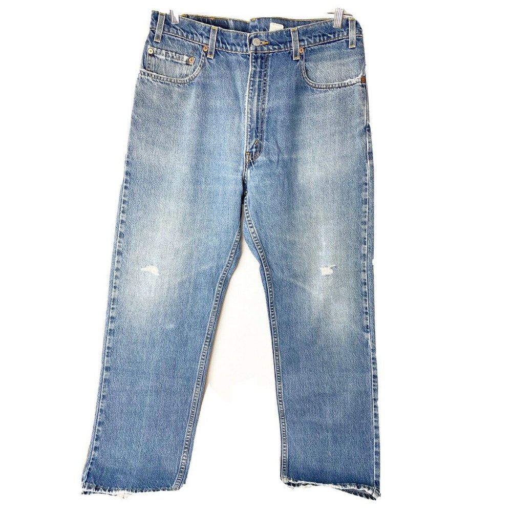 VTG Levis Mens 505 Red Tab Vintage Tag 36x30 grunge Jeans